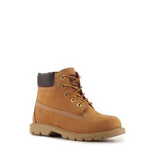 Timberland toddler Kids Boots in Tan and Black size 4.5